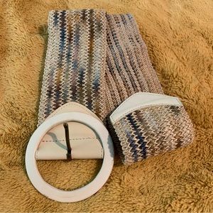 Hyde Collection Belt Wide knitted Size M 34”